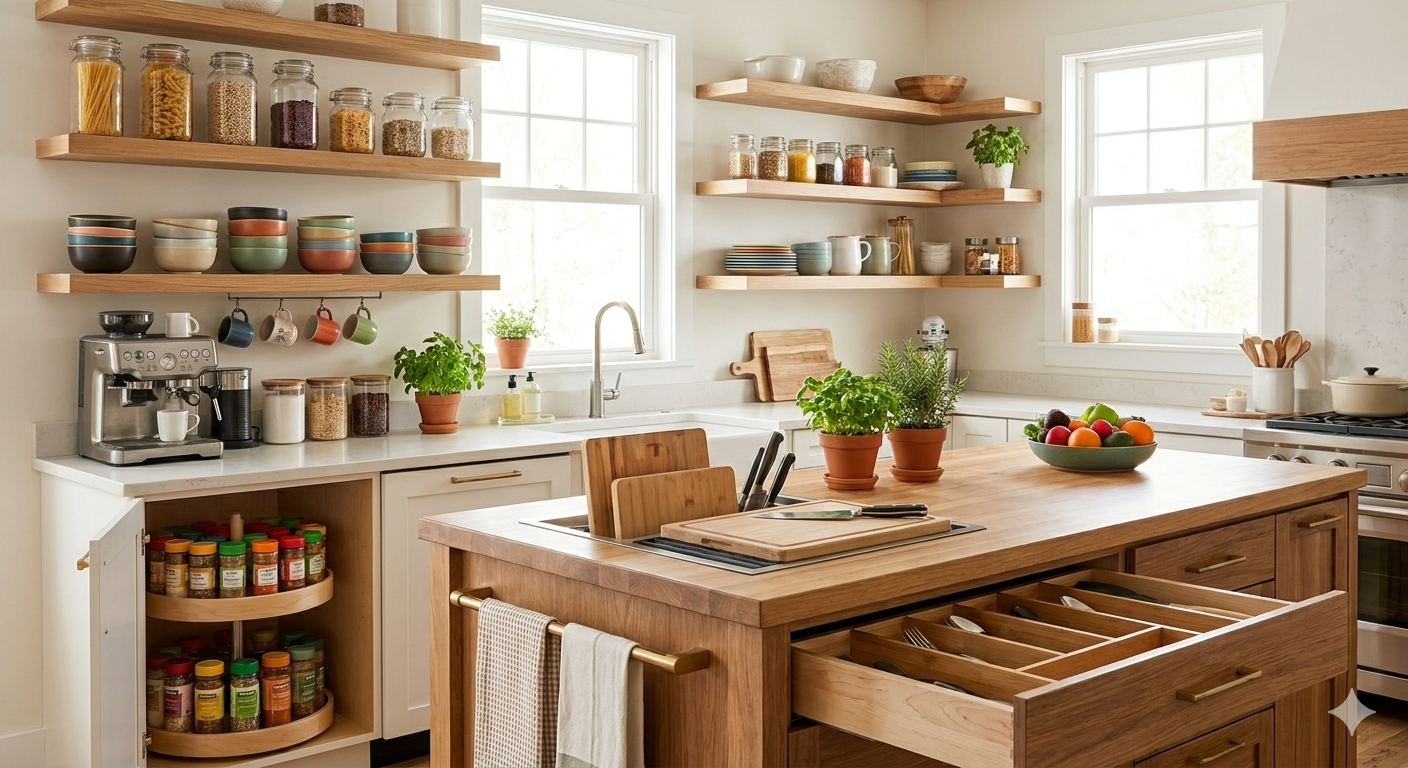 Kitchen Organisation Tips for a Calmer, More Functional Space
